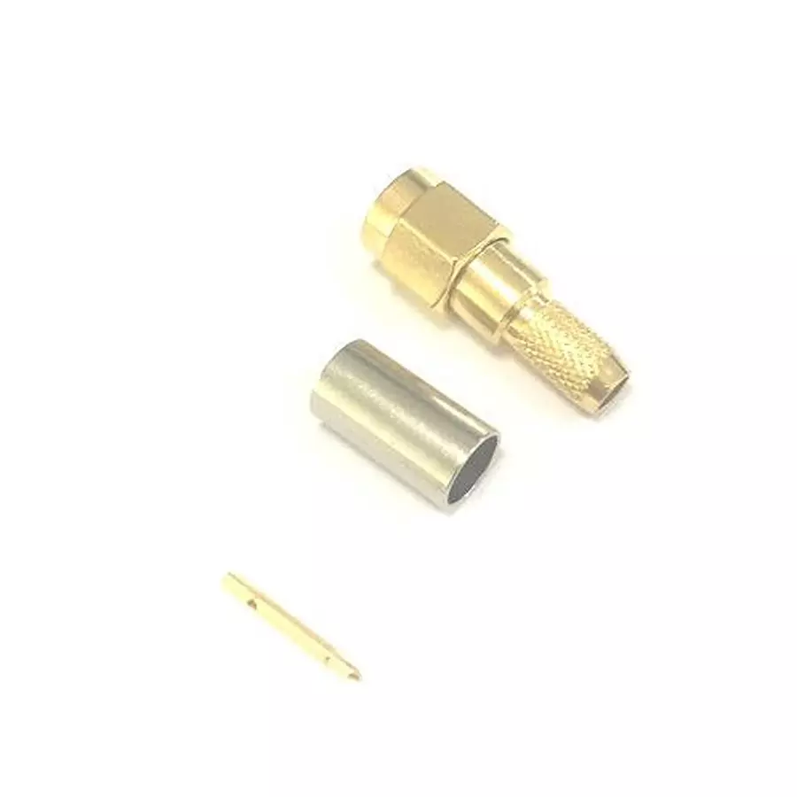 RS PRO Coaxial Connector Straight Male to 50 Ω Impedance 6 GHz, 2138219