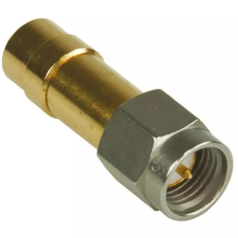 HUBER+SUHNER Coaxial Conversion Adapter 0-6 GHz Operating Frequency 50 Ω Impedance (A) Male, (B), 33_SMA-MBX-50-1/11_NE