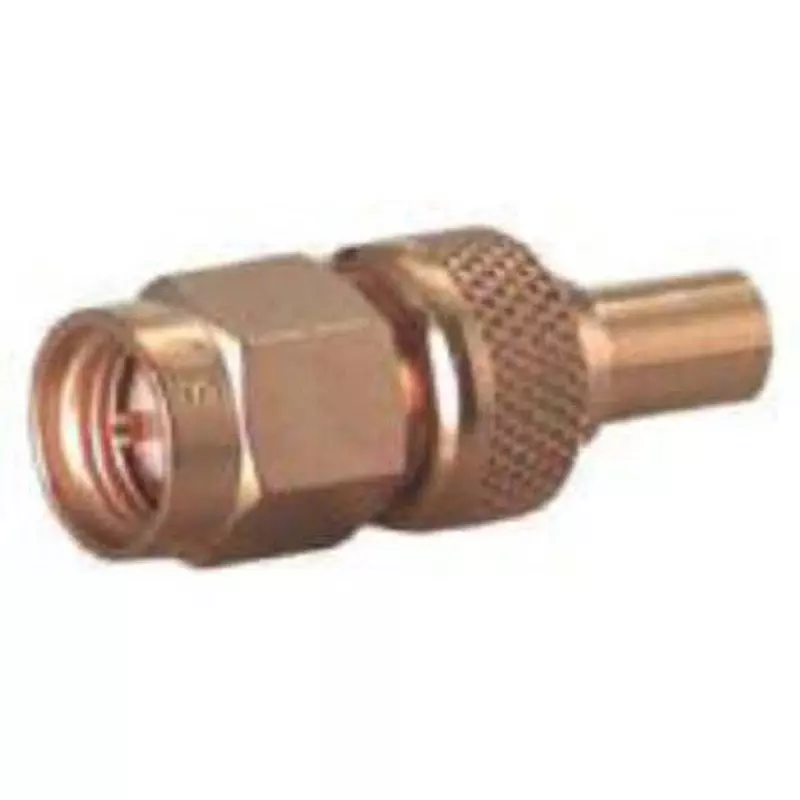 HUBER+SUHNER Coaxial Conversion Adapter 50 Ω Impedance Gold Contact Plating Gold Body Plating, 33_SMA-MCX-50-1/111_NE