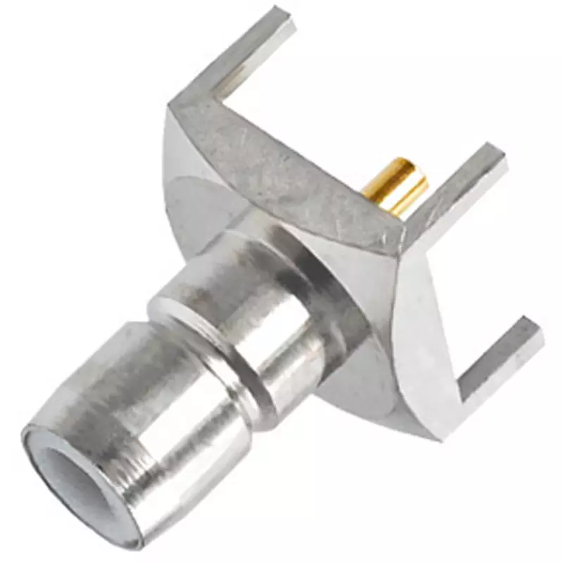 Japan Connect Industry Coaxial Connector DC to 4 Frequency 50 Ω Impedance Ni Surface Treatment, SMB-R-PC
