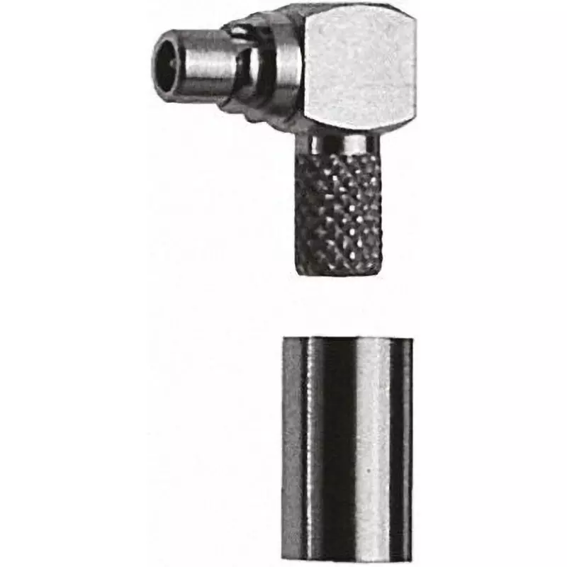 Telegartner MMCX Connector 0-6 GHz Operating Frequency 50 Ω Impedance Male Male/Female, J01340A0121 (Pack of 5)