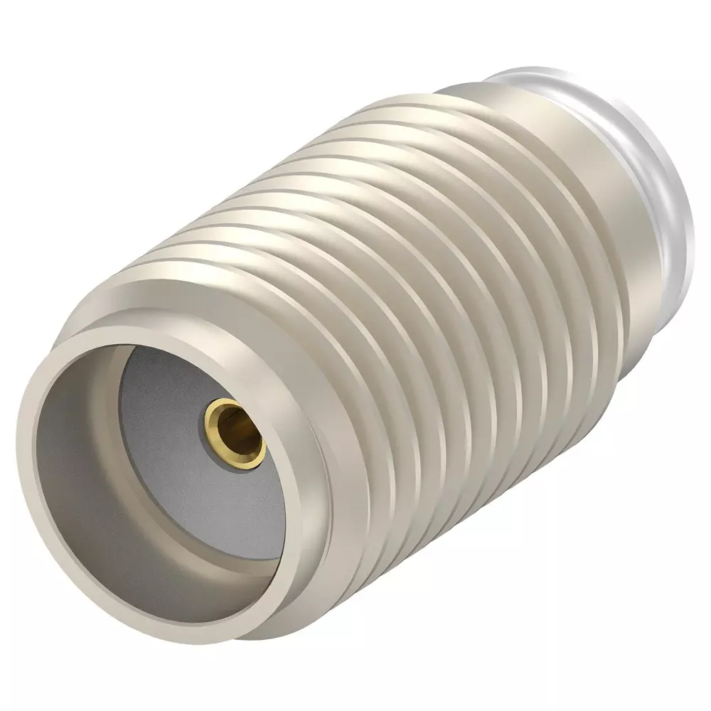 TE CONNECTIVITY RF Coaxial Connector, SMA JACK, 50 OHM, PANEL, 2485921-1