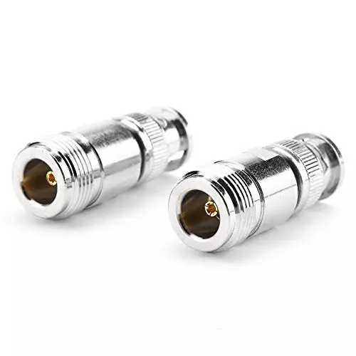 netboon-straight-coaxial-connector-bnc-male-to-n-female-nickel-plated-brass-50-ohm-for-rf-communication-bnc-m-n-f-adp-3p-pack-of-3