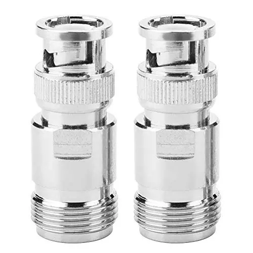 netboon-straight-coaxial-connector-bnc-male-to-n-female-nickel-plated-brass-50-ohm-for-rf-communication-bnc-m-n-f-adp-3p-pack-of-3