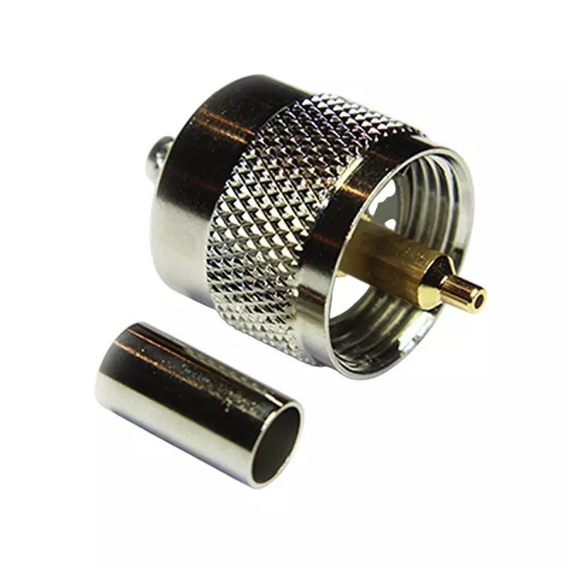 RS PRO Coaxial Connector Straight Male to Male 50 Ω Impedance 300 mHz, 2837127