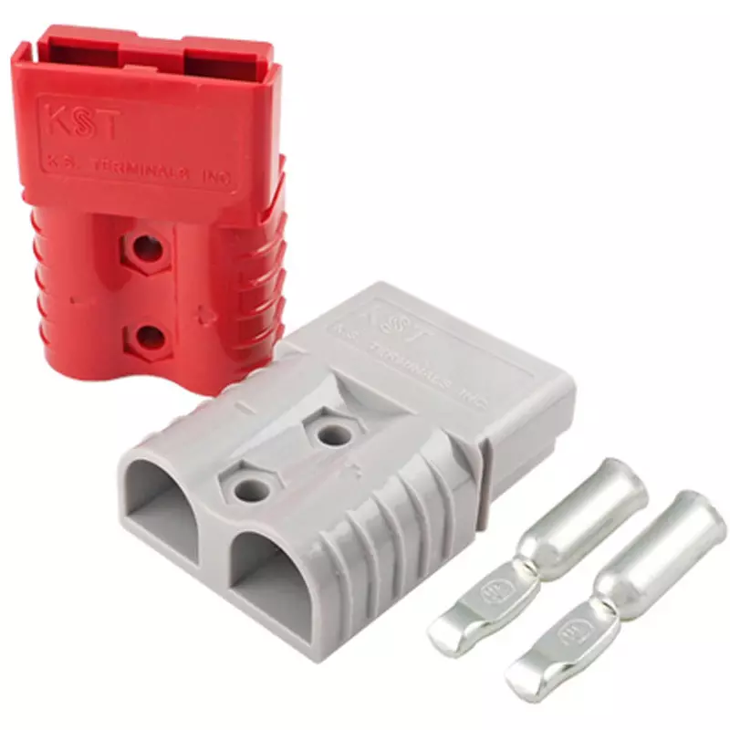 Japan Connect Industry Battery Connector 80 Amp Current Capacity 6.0 Applicable Wire Range Awg, BMC2MS-14-r (Pack of 2 Set)