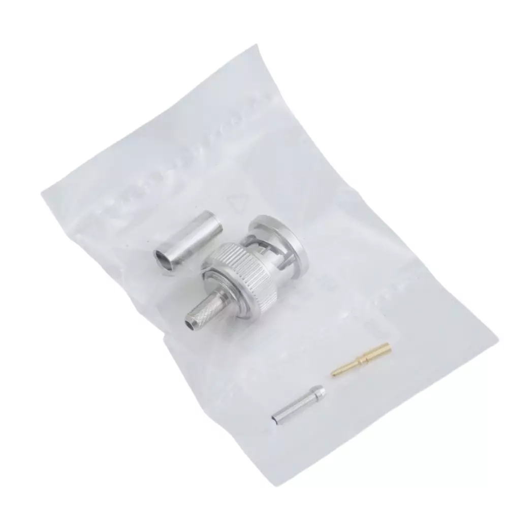 Yuetsu Seiki BNC Connector 50 Ω Impedance Male Male/Female 404-4947 Cord, 050-1391A