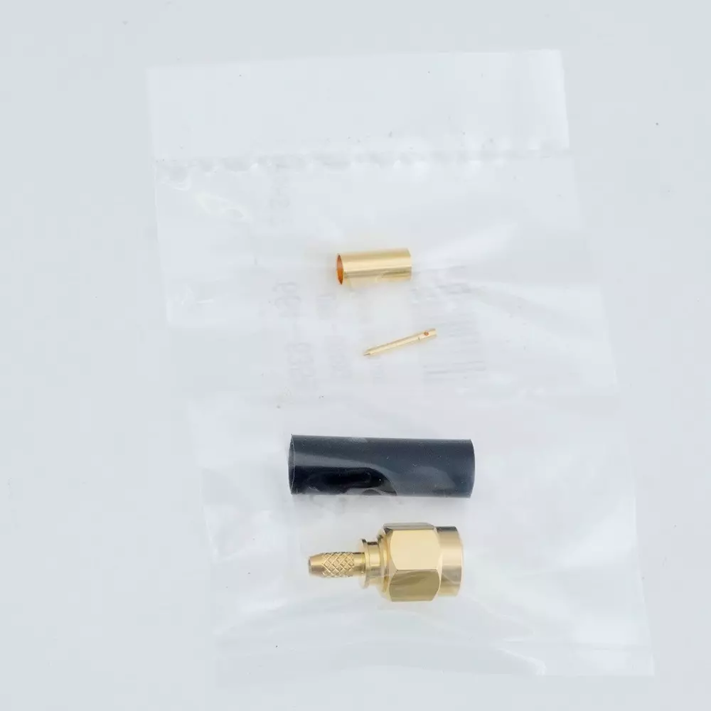 Yuetsu Seiki SMA Connector 0-12.4, 0-18 GHz Operating Frequency 450/ AC/ DC Rated Voltage Male Male/Female, 088-0040G