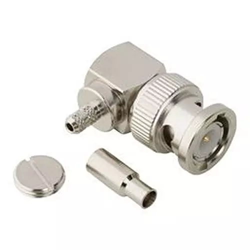 AMPHENOL RF RF Coaxial Connector, BNC R/A PLUG, 50 OHM/CABLE, 031-6997