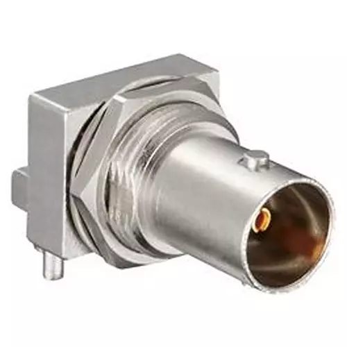 HIROSE / HRS RF Coaxial Connector, R/A, BNC JACK, PCB, 75OHM, BNC(75)-BLR-PC-12G