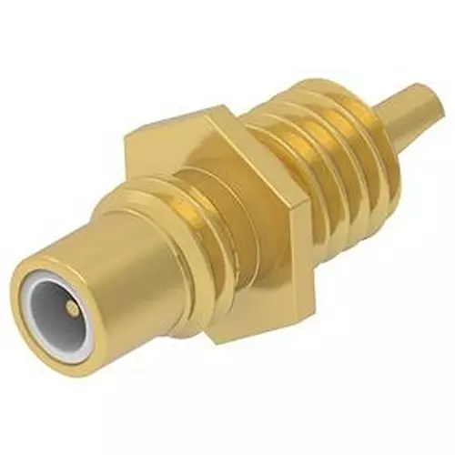 TE CONNECTIVITY RF Coaxial Connector, SMC BLKHD JACK, 50 OHM, 2477166-1.
