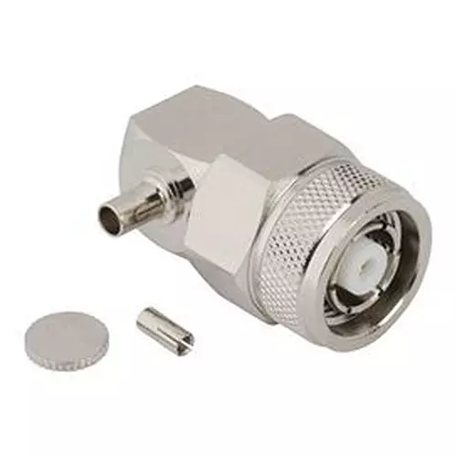 AMPHENOL RF RF Coaxial Connector, TNC RP, R/A PLUG, 50 OHM, 031-6983.