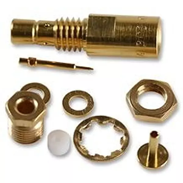 RADIALL Rf Coaxial, Smb, Straight Jack, 50Ohm, R114303000