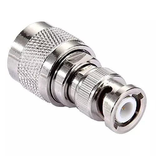 netboon-straight-coaxial-connector-n-male-to-bnc-male-nickel-plated-brass-50-ohm-for-rf-communication-n-m-bnc-m-adp-1p