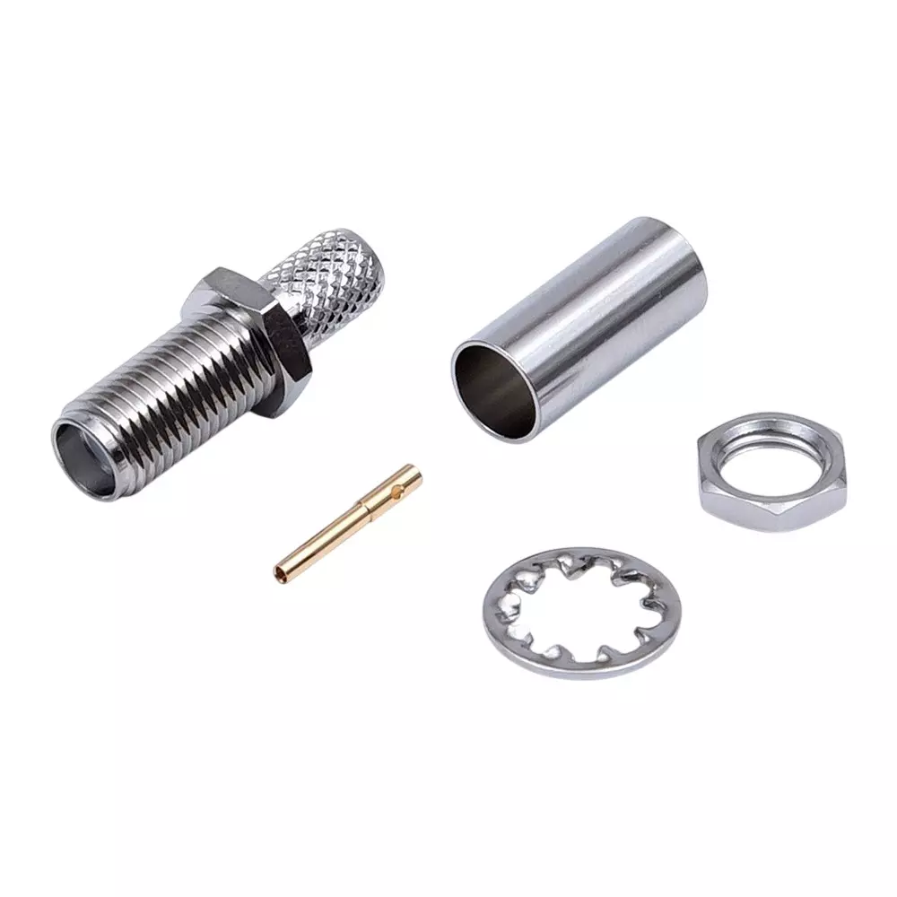 Tocone Coaxial Connector SMA Connector Type, SMA-BJ-3WA (Pack of 10)