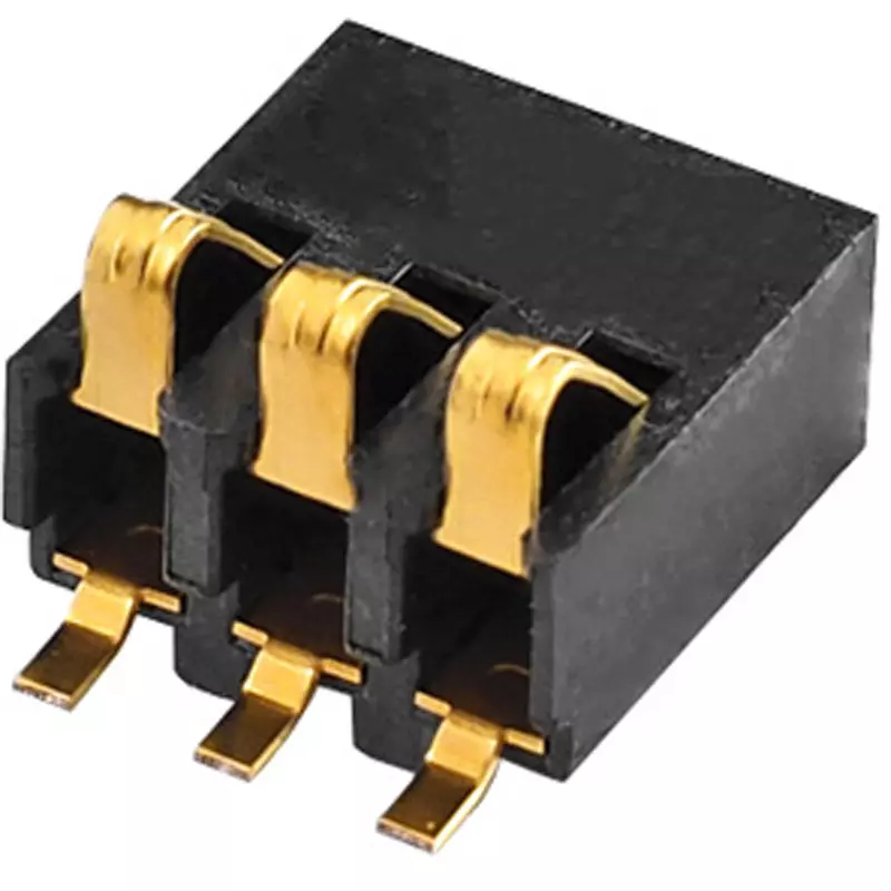 Japan Connect Industry Battery Connector 5 A Rated Current 30 mΩ max Contact Resistance 10, 000, BAT-3P-075T37-JC (Pack of 10)