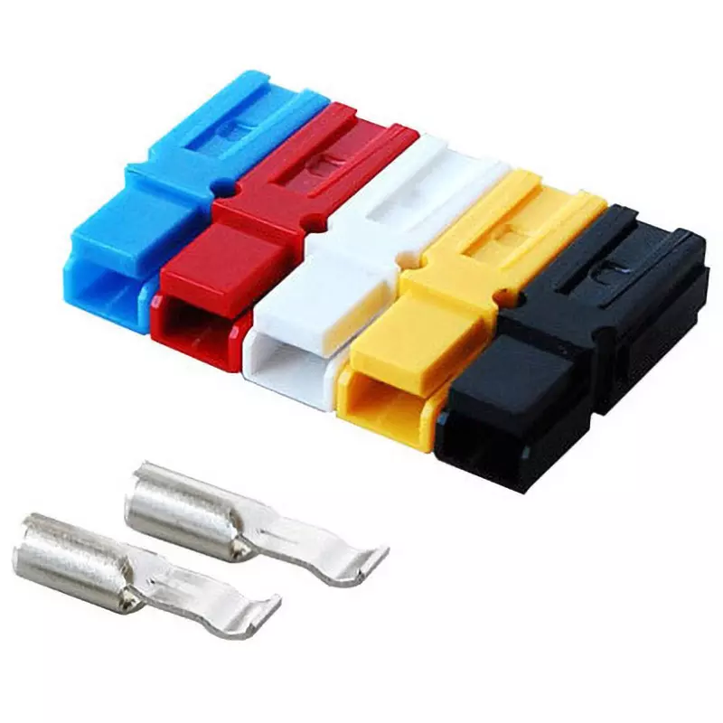 Japan Connect Industry Battery Connector 15 A Rated Current 600 V Rated Voltage 18 to 16 Applicable Wire Range Awg, BMC1S-1-w (Pack of 2 Set)