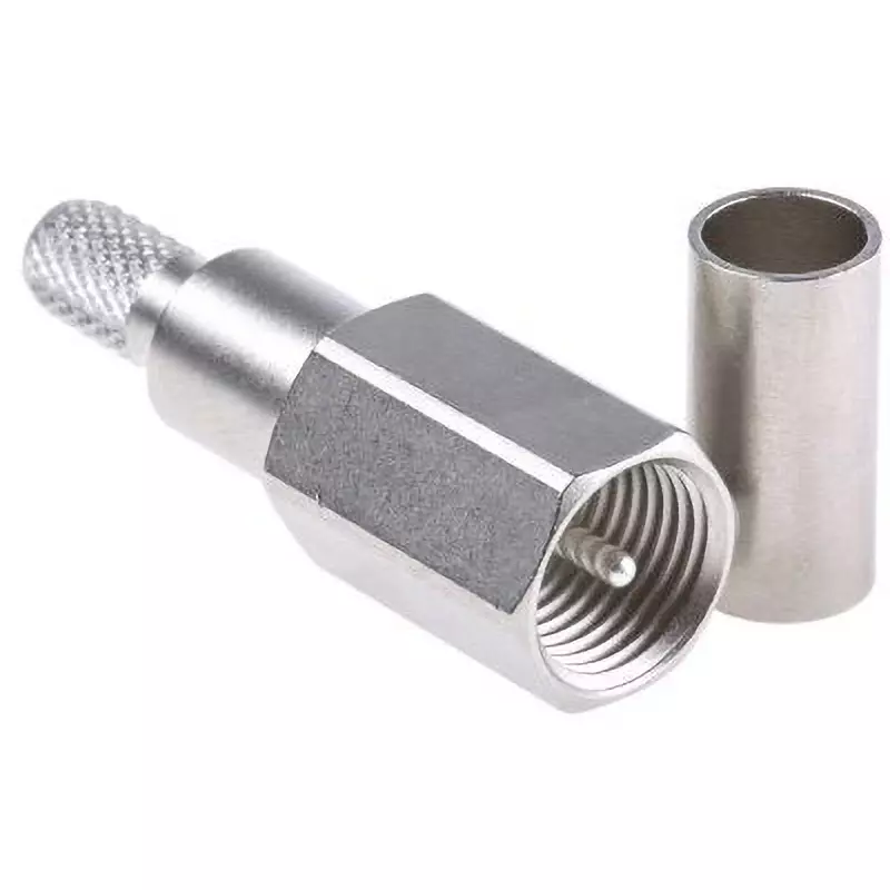 Telegartner FME Connector 0 to 2 GHz Operating Frequency 50 Ω Impedance Nickel Contact Plating, J01700A0006
