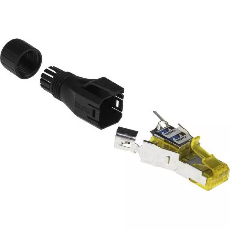 PHOENIX RJ45 Connector IP20 Protection Class 8P8 C No. of Pole 17.2 mm Depth, 1419001