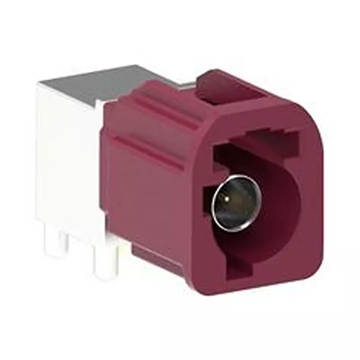 AMPHENOL RF RF Coaxial Connector, 1P, R/A FAKRA PLUG, 50 OHM, FM1-NDRP-PCB-1