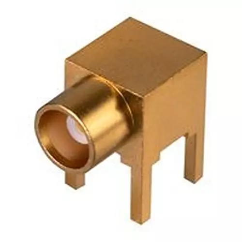 JOHNSON - CINCH CONNECTIVITY RF Coaxial Connector, MCX R/A JACK, 50 OHM, SMT, 133-3711-321