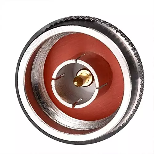 netboon-straight-coaxial-connector-n-male-to-tnc-male-nickel-plated-brass-50-ohm-for-rf-communication-n-m-tnc-m-adp-5-pack-of-5