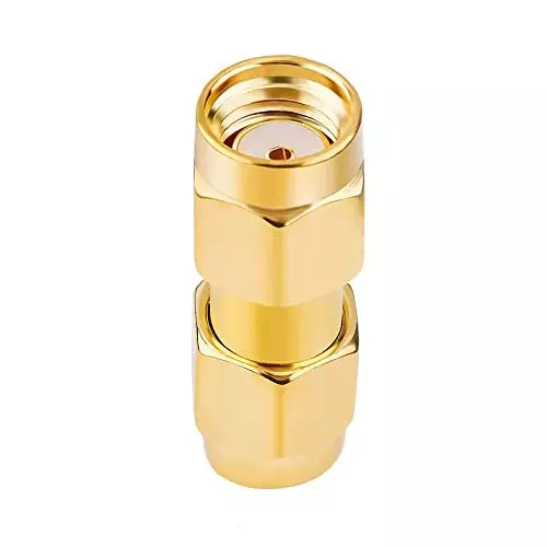netboon-straight-coaxial-connector-rp-sma-male-to-rp-sma-male-nickel-plated-brass-50-ohm-for-rf-communication-sma-m-rp-sma-m-rp-adp-2-pack-of-2