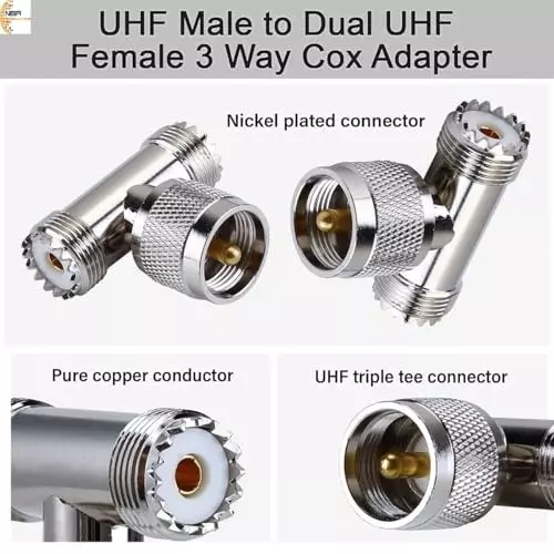 generic-uhf-male-pl259-to-dual-uhf-female-so239-3-way-tee-type-connector-for-coaxial-cable-ta090