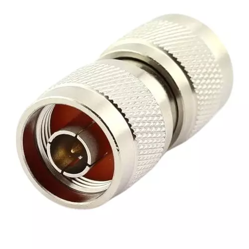 NBR Adapter Connector Coaxial Coupler 50 Ohms N-Type Male Coaxial, TA019