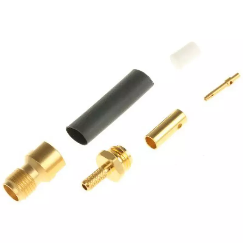 RADIALL Coaxial Connector 0 to 12.4 GHz Operating Frequency 50 Ω Impedance Female Contact Gender, R125236000W