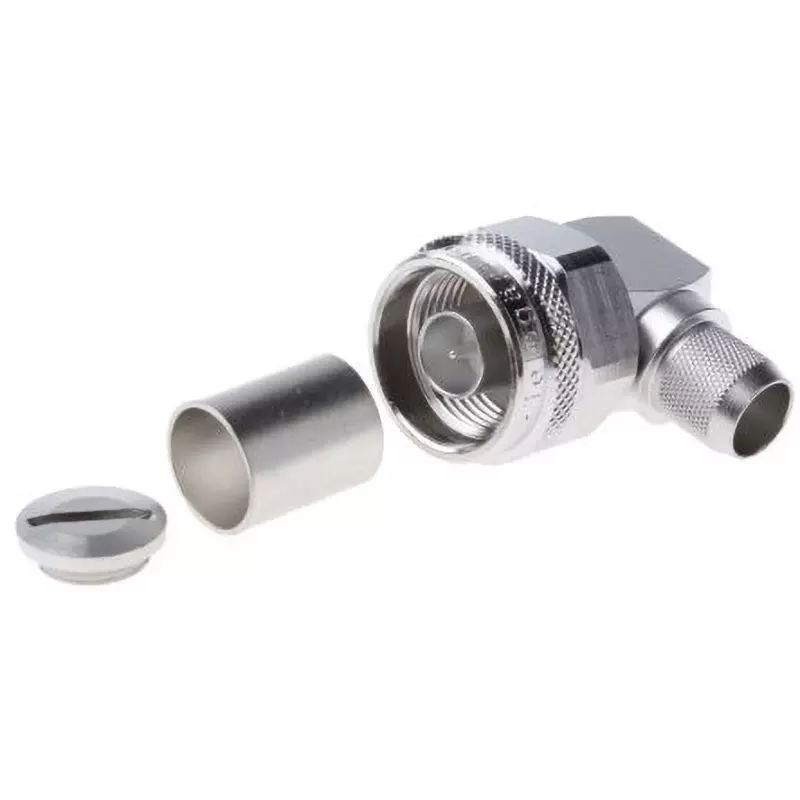 Telegartner N-Type Connector 0 to 11 GHz Operating Frequency 50 Impedance Silver alloy Contact Plating, J01020A0046