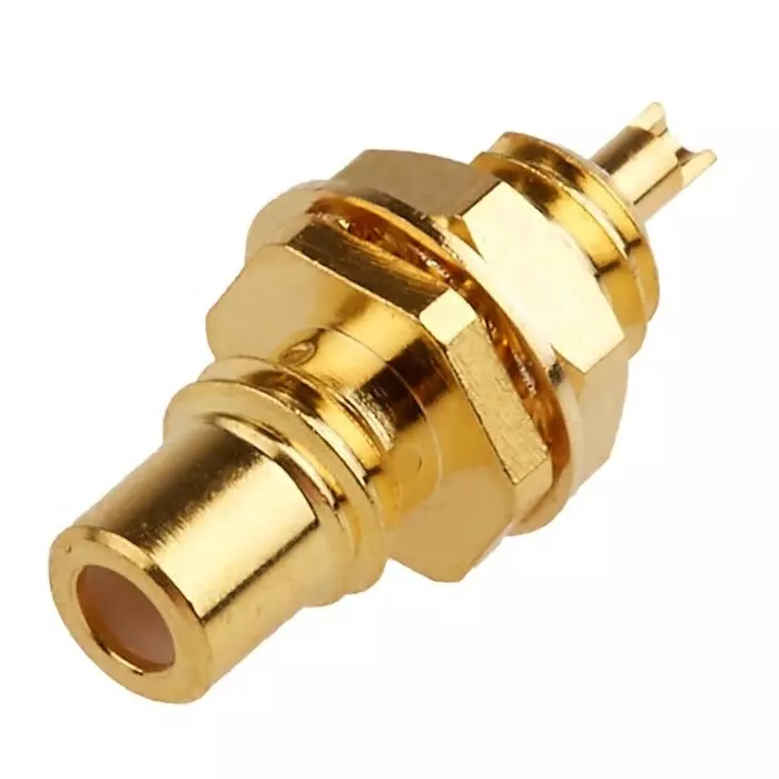 RS Pro Jack Panel Mount SMC Connector, 50 Ω, Solder Termination, Straight Body