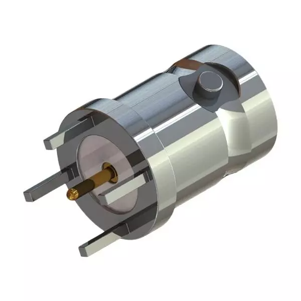 CAL TEST ELECTRONICS RF Coaxial Connector, BNC JACK, 50 OHM, 2GHZ, CT4510 (Pack of 10)