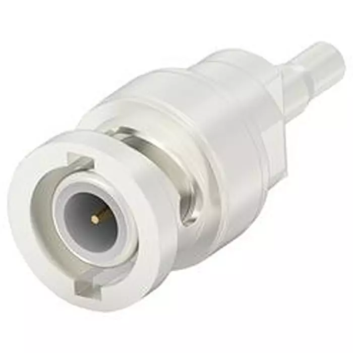 TE CONNECTIVITY RF Coaxial Connector, BNC PLUG, 75 OHM, CABLE, 2486506-1