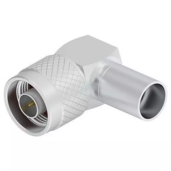 TE CONNECTIVITY RF Coaxial Connector, R/A, N PLUG, 50 OHM, CABLE, 2504636-1.