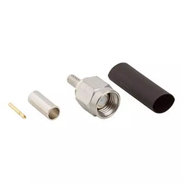 AMPHENOL RF RF Coaxial Connector, SMA, PLUG, 50 OHM, CABLE, 132174