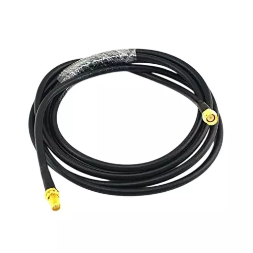 NBR RF Coaxial Extension Cable SMA Male to SMA Female 3 m Cable Length 50 Ohm Impedance, CA0193