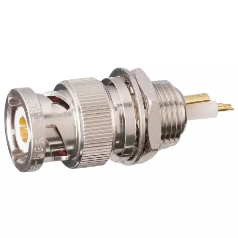 TAJIMI ELECTRONICS Coaxial Connector 0 - 500 MHz Operating Frequency Male Male/Female Gold Contact Plating, TXA103-PBR