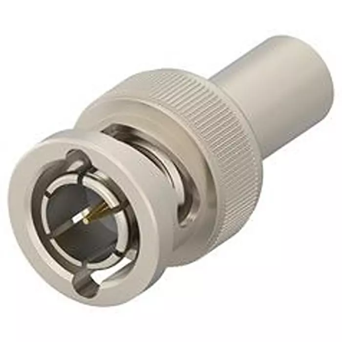 TE CONNECTIVITY RF Coaxial Connector, BNC PLUG, 75 OHM, CABLE, 2485918-1