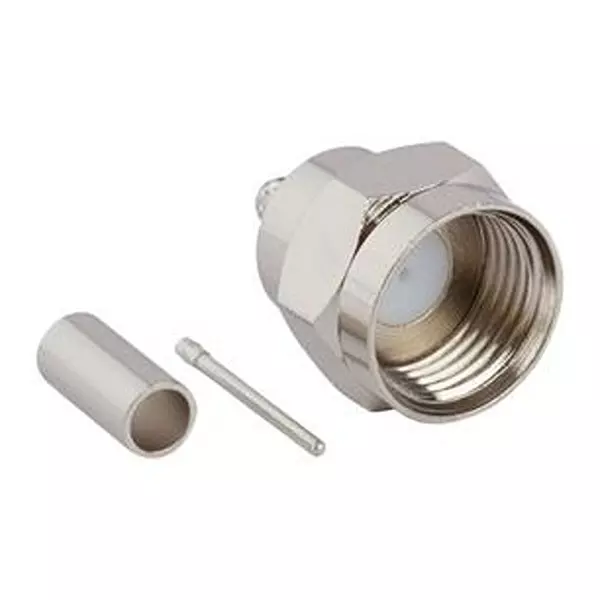 AMPHENOL RF RF Coaxial Connector, F PLUG, 75 OHM, 3GHZ, 531-40188