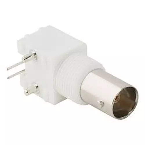 AMPHENOL RF RF Coaxial Connector, R/A BLKHD BNC JACK, 75 OHM, 031-71052
