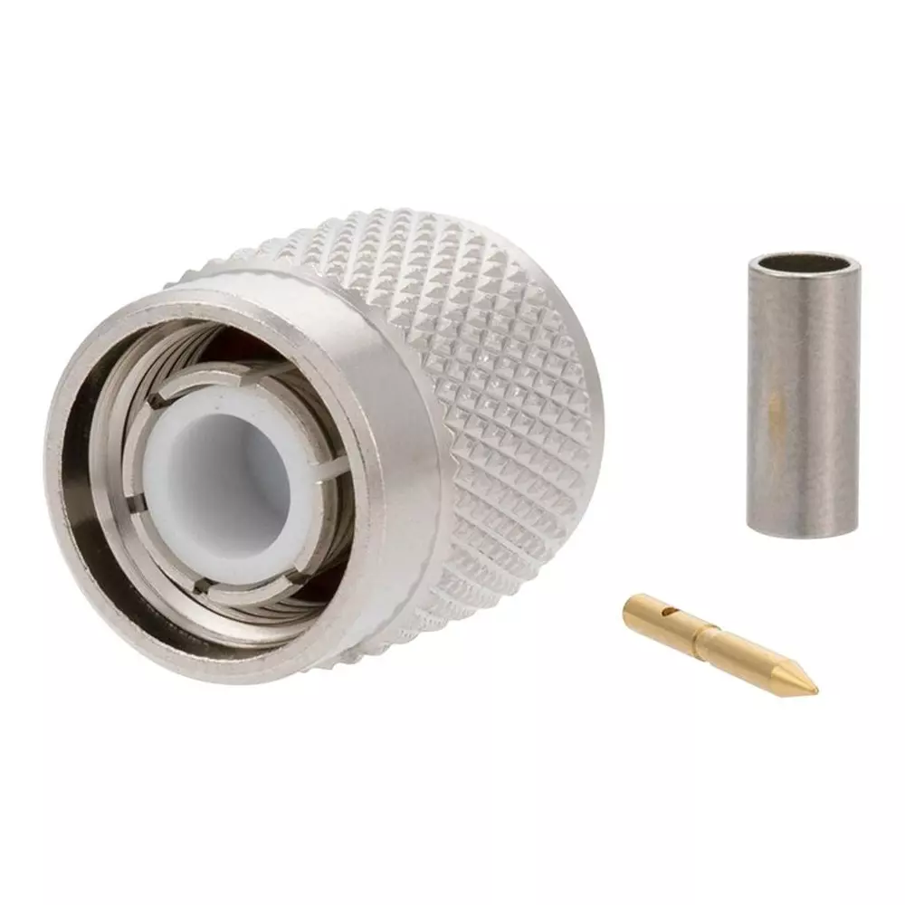 FAIRVIEW MICROWAVE RF Coaxial Connector, TNC PLUG, 50 OHM, 3GHZ, FMCN1728