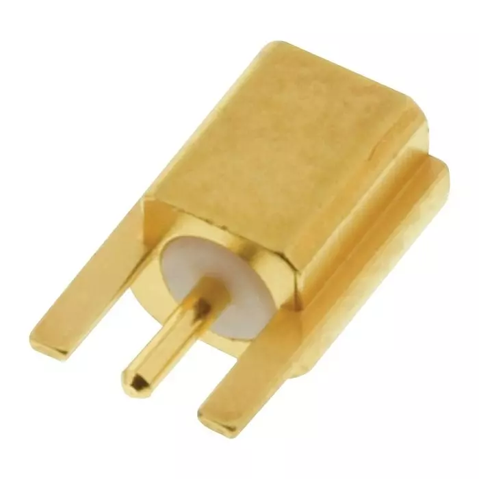 HUBER+SUHNER Rf Coaxial, mmcx, Straight Jack, 50Ohm., 82_MMCX-S50-0-2/111_KE