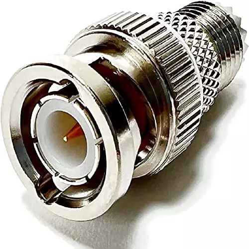 netboon-straight-coaxial-connector-bnc-male-to-mini-uhf-female-nickel-plated-brass-50-ohm-for-rf-communication-bnc-male-mini-uhf-f-adp-1p
