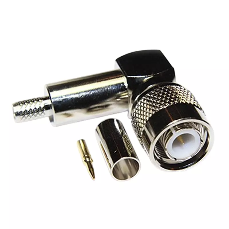 RS PRO Coaxial Connector Right Angle Male to Male 50 Ω Impedance 11 GHz, 2837125