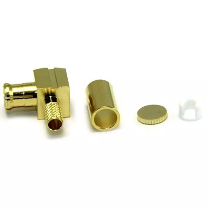 RS PRO Coaxial Connector Right Angle Male to Male 50 Ω Impedance 6 GHz, 2837159