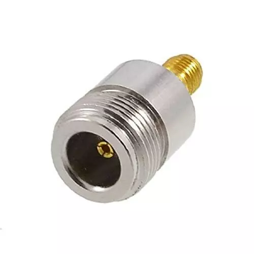 GENERIC N-Female to SMA Female Coaxial Cable Connector Brass Contact with Gold Plating, IR-LXMX-AG1Z