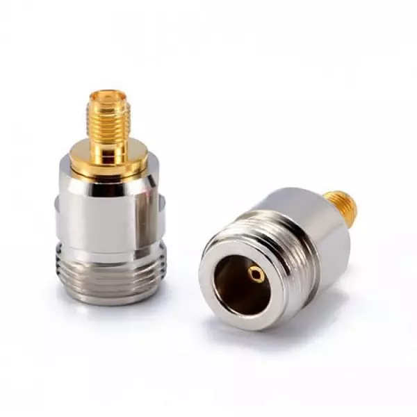 generic-n-female-to-sma-female-coaxial-cable-connector-brass-contact-with-gold-plating-ir-lxmx-ag1z