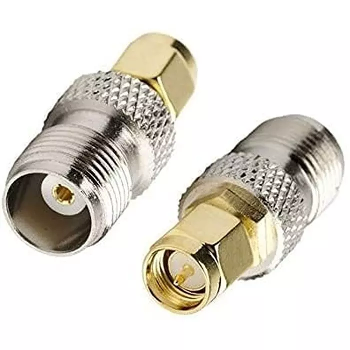 GENERIC SMA Male to TNC Female Coaxial Cable Adapter Nickel Plated Brass 50 Ω Impedance, TA068