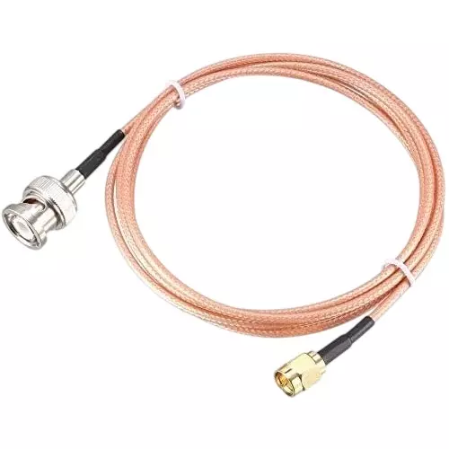 NBR RF Coaxial Cable 1.5 m (150 Cm) Cable Length RF (RG316 Low Loss Coaxial) High Speed, CA0076